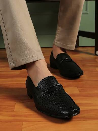 Leather shoes