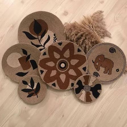Jute decorative items